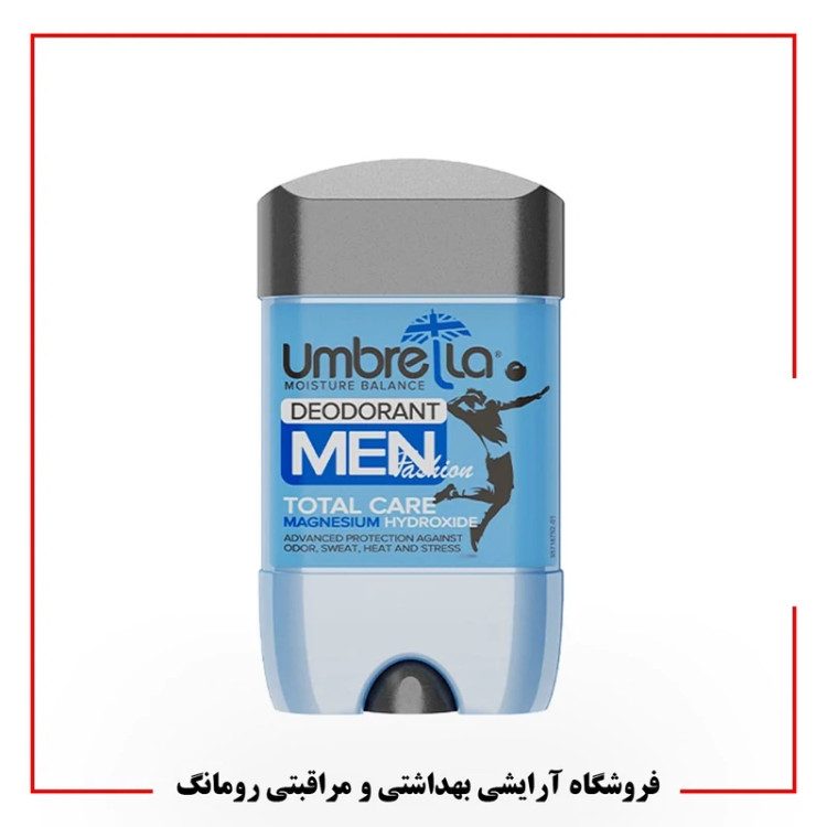 مام ژل دئودورانت مردانه آمبرلا مدل توتال کر حجم 75 میلی لیتر