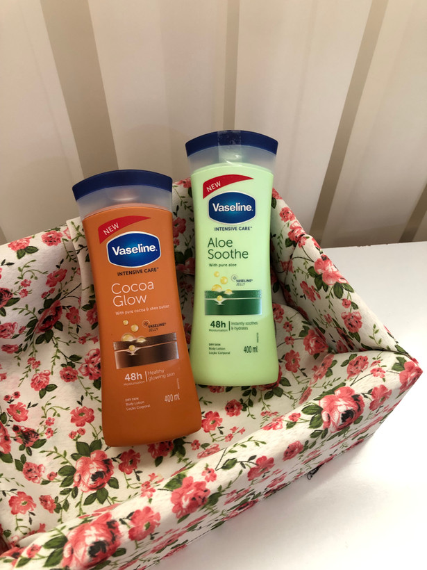 لوسیون بدن کاکائو و آلوئه ورا وازلین اورجینال vaseline🍫