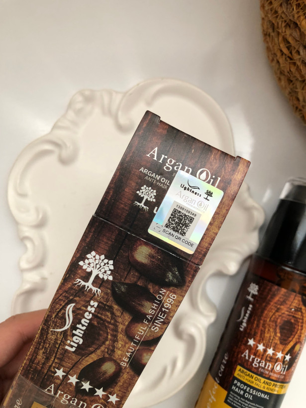 روغن مو لایتنس مدل روغن آرگان (اورجینال) حجم ۱۰۰ میل