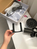 سشوار پنج کاره ی Leafless hair dryer طرح دایسون با پنج سری مگنتی